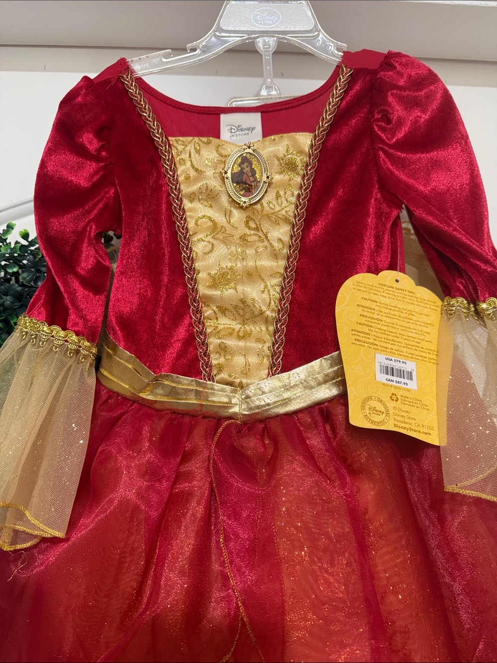 Disney Store - Rare Deluxe Belle Premiere Costume